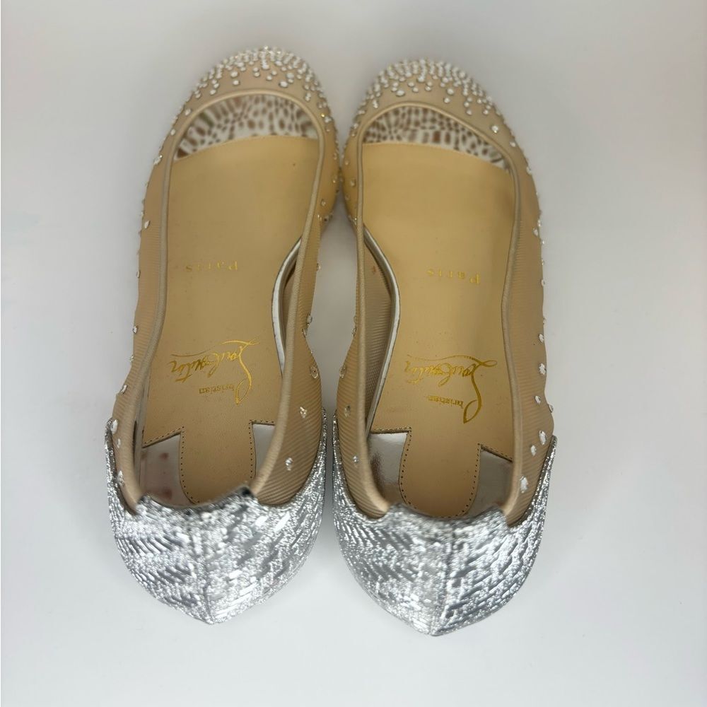 Christian Louboutin Patinotte Flat Strass 37 - Picture 10 of 14